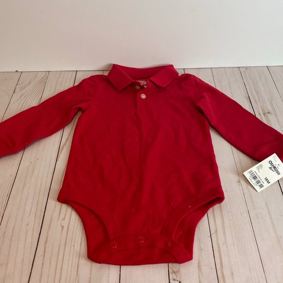 OSH KOSH B'GOSH Polo Bodysuit - NWT’s - Picture 1 of 8
